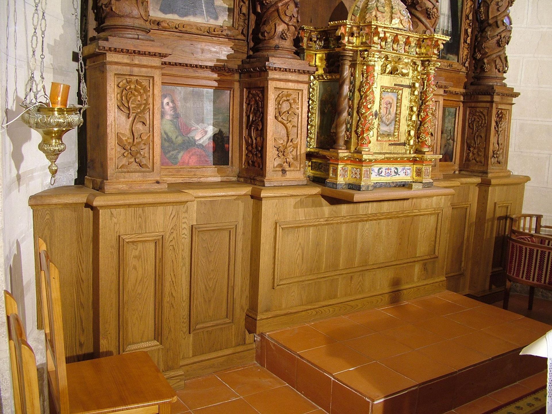 RESTAURACION DEL RETABLO DE SAN ANDRES
